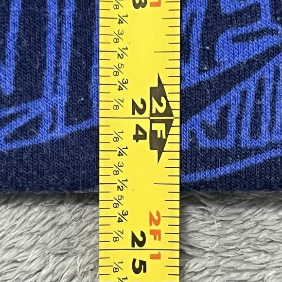 Nike Hoodie Boys XL Blue All Over Print AOP Zip Pocket Pullover Sweatshirt - Picture 9 of 13